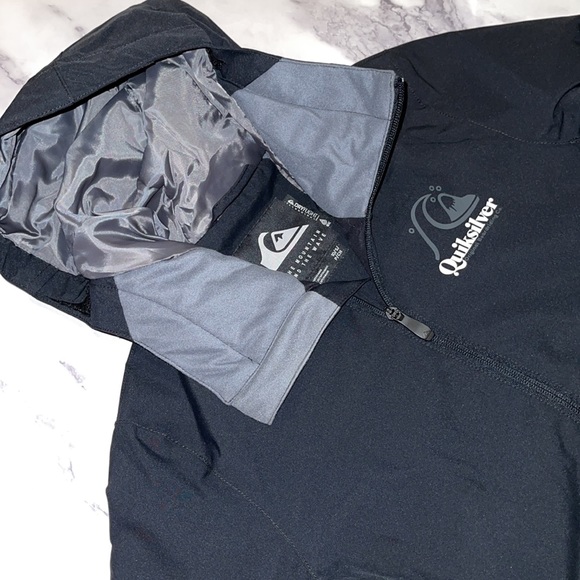 🔥QUIKSILVER Boy's In The Hood Snow Jacket NWT - Picture 12 of 16